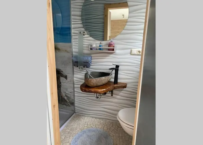 Pilgerbox, Tiny House Trifft Urlaub, Optional Mit Sauna Und Whirlpool Vakantiehuis *