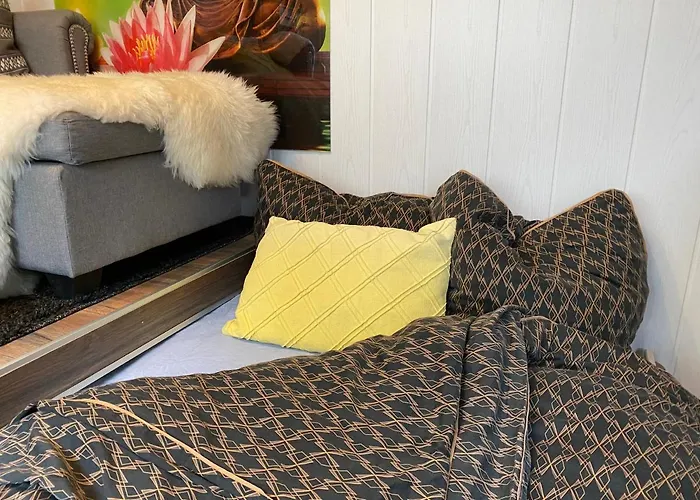 Pilgerbox, Tiny House Trifft Urlaub, Optional Mit Sauna Und Whirlpool בית נופש *